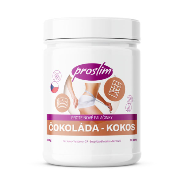 proteinové palačinky čokoláda-kokos