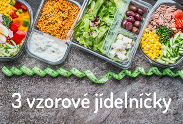 proteinová dieta - 3 vzorové jídelníčky